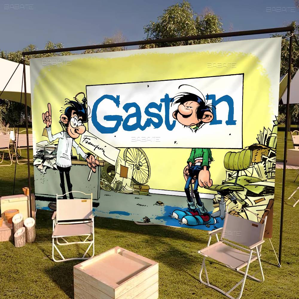 Commercial Banner Printing - Bannière publicitaire commerciale G-Gaston Lagaffe Anime