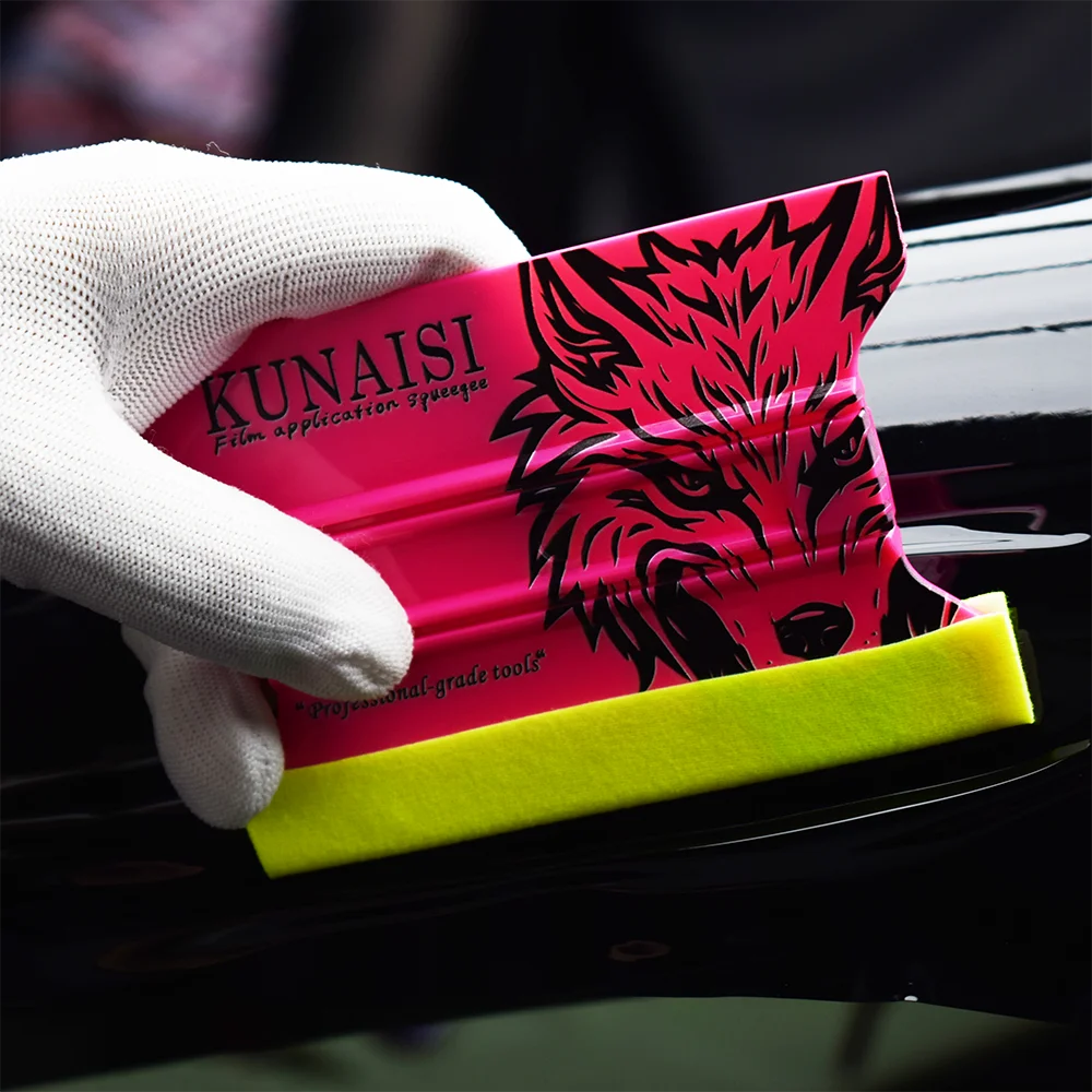 Screen Printing Squeegee - ALIWRAP Raclette magnétique en feutre pour