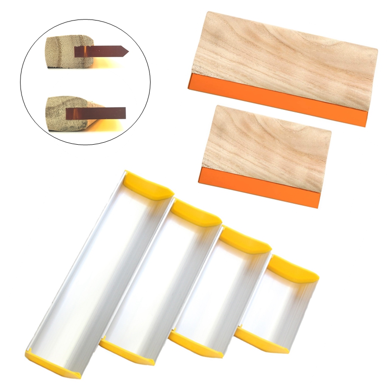 Screen Printing Squeegee - Raclette d'impression en soie, grattoir d'encre,