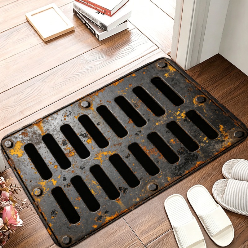 Commercial Printing Industry - Tapis de porte en flanelle à