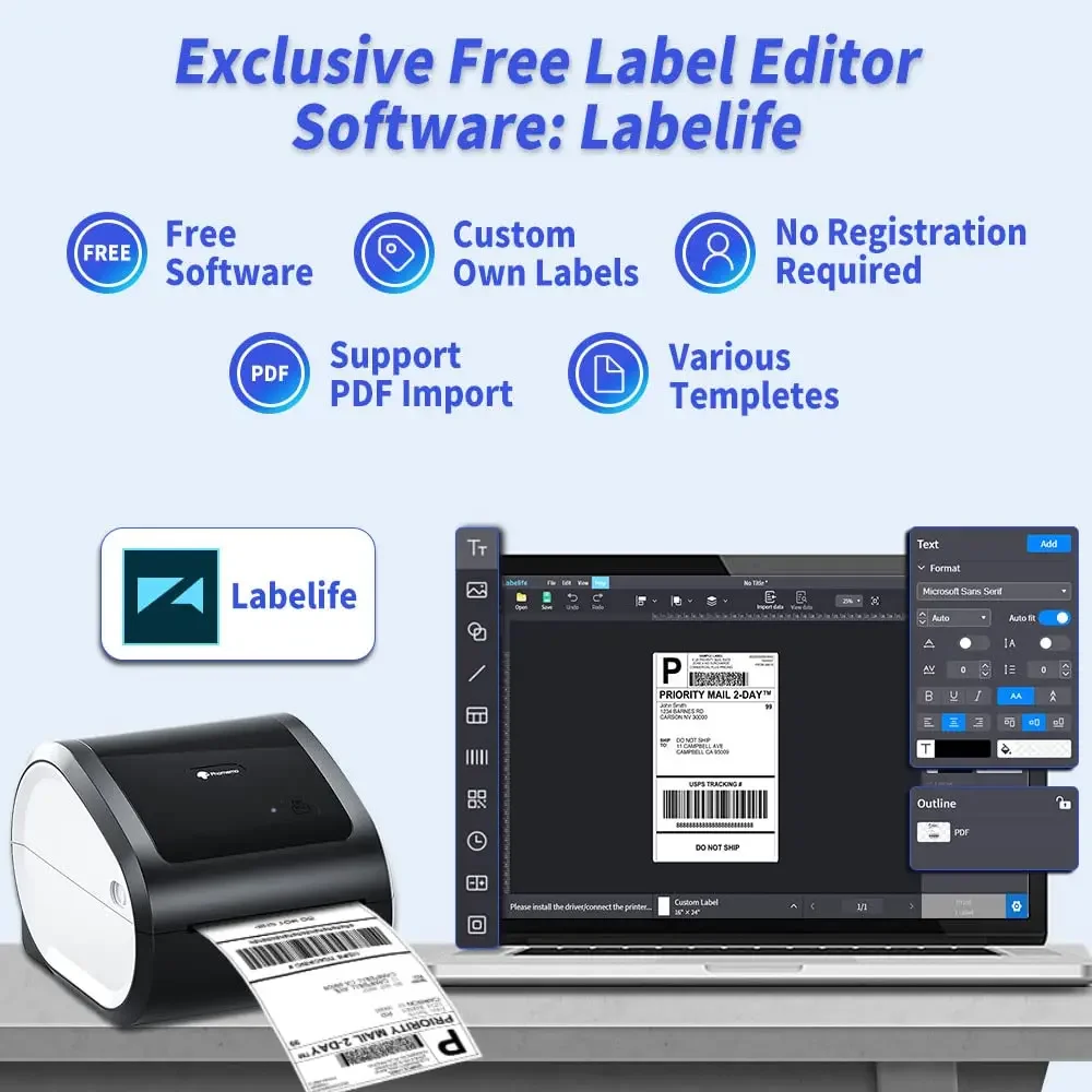 Imprimante d'expédition sans f - Commercial Printing Press avis et prix