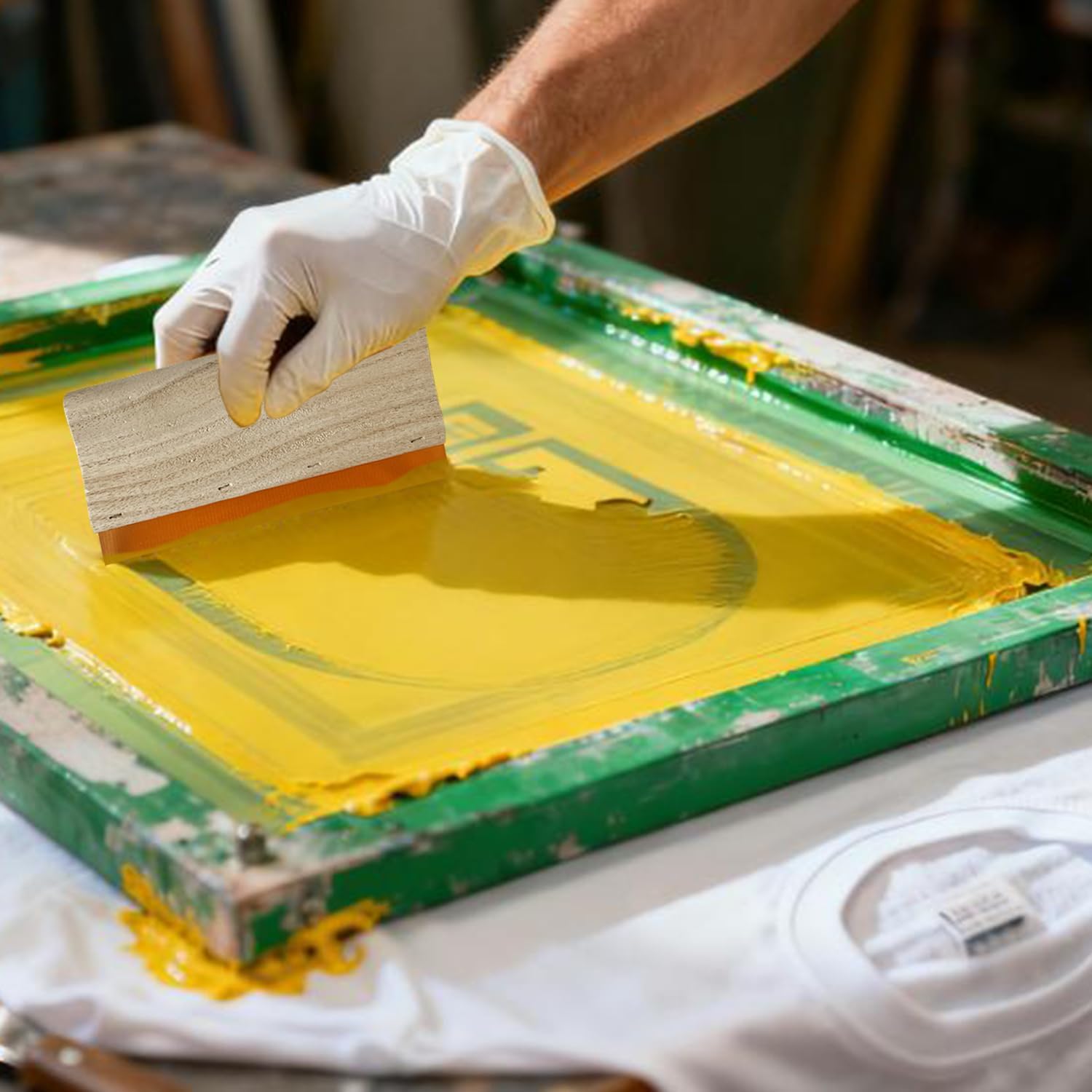 Planche de raclette en caoutch - Screen Printing Squeegee avis et prix
