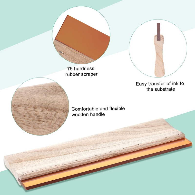 Planche de raclette en caoutch - Screen Printing Squeegee avis et prix