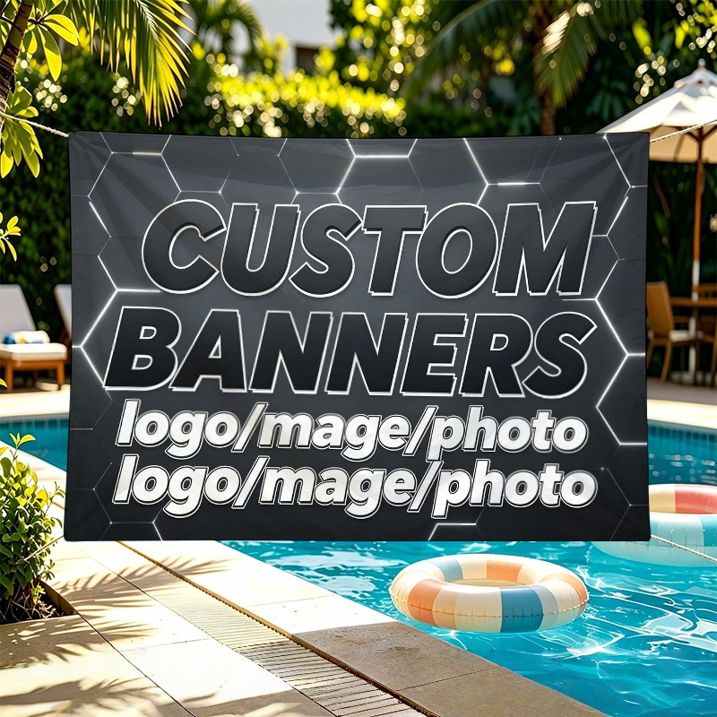 Drapeaux personnalisés adaptés - Commercial Printing Photoshop avis et prix