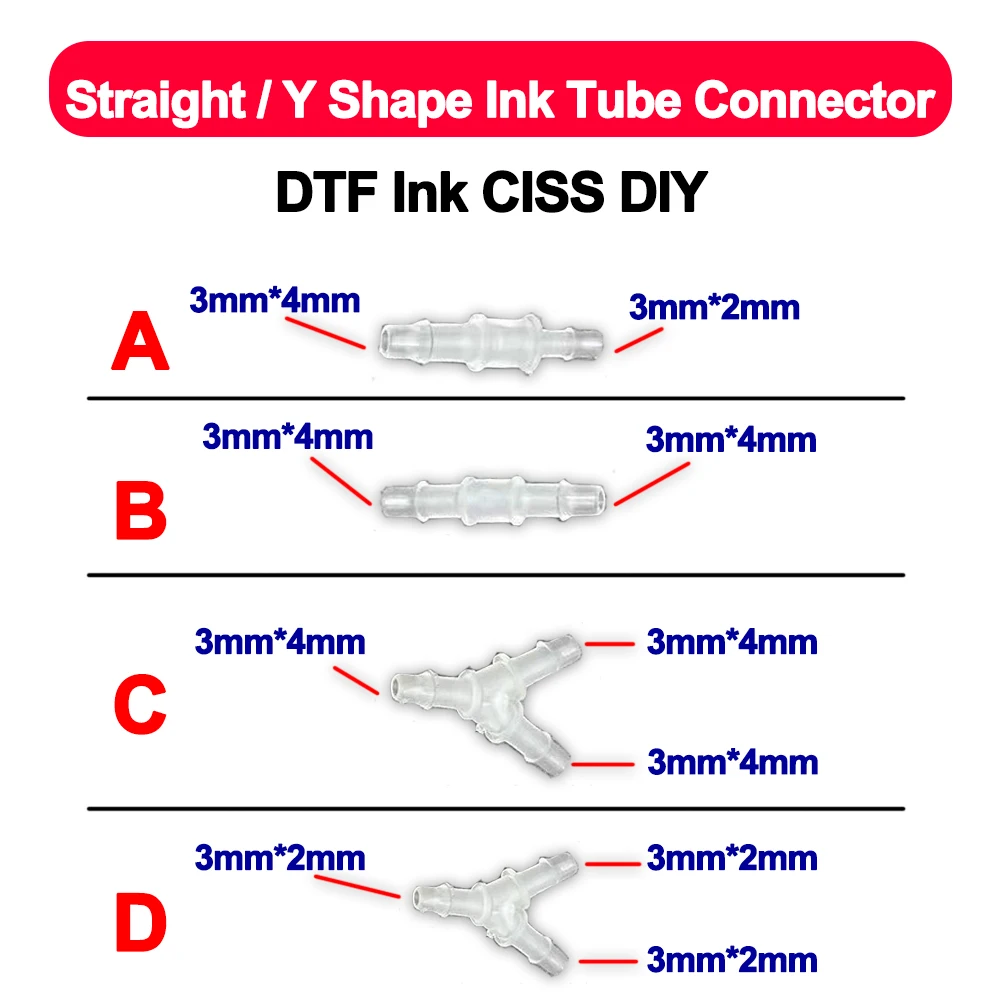 Connecteur de tube d'encre dro - Solvent Printer Ink avis et prix