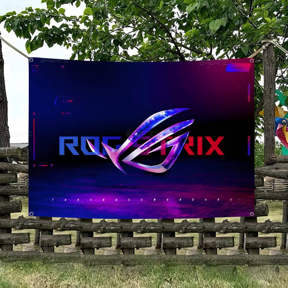 A-AsuS-S R-ROG LOGO Impression - Commercial Banner Printing avis et prix